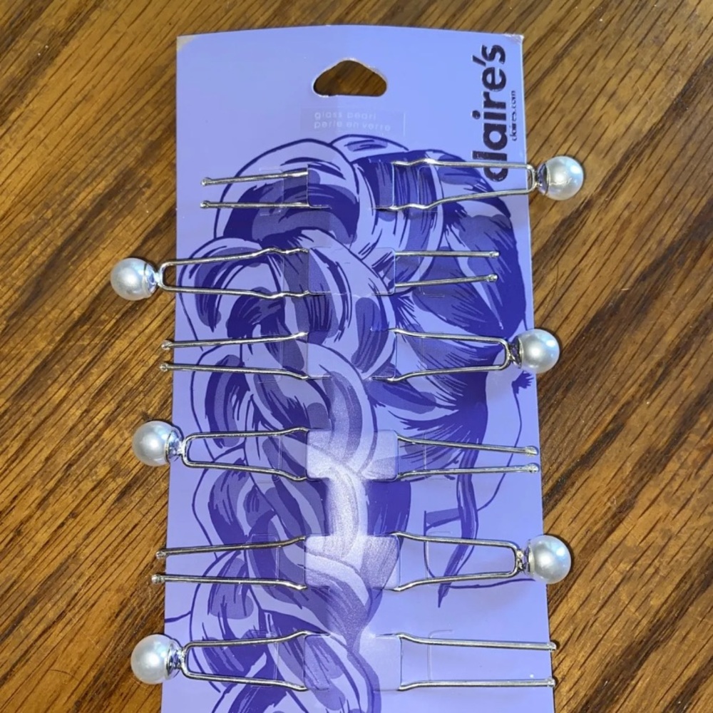 Pearl hair accessories Bobby pins- brand new Christmas